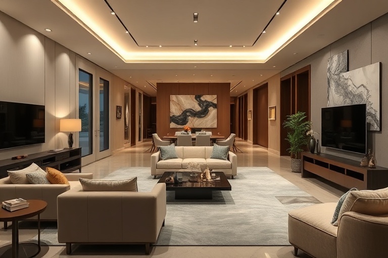 Modern Oturma Odası Tasarımı